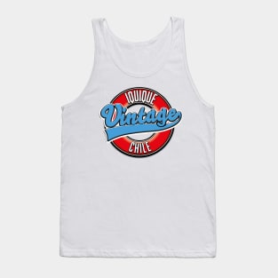 Iquique chile vintage logo Tank Top